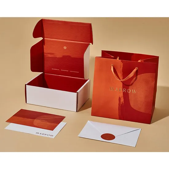 Kraft Packaging Corrugated Postal Mailer Subscription Shipping Box