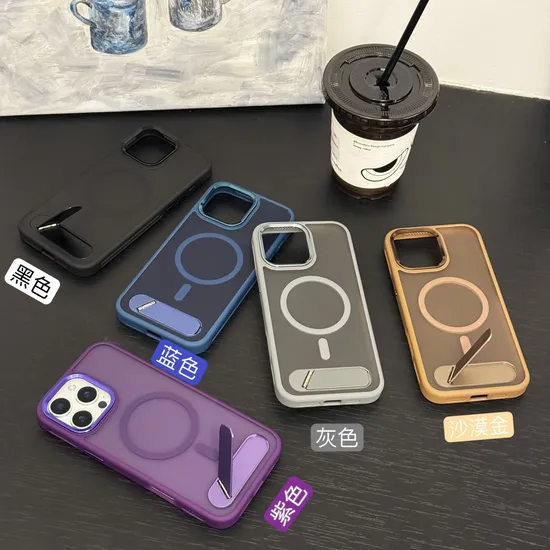 for iPhone 16promax Case Durable with Magnetic Stand and Fall Protectionapple 15/14/13/12PRO Phone Case