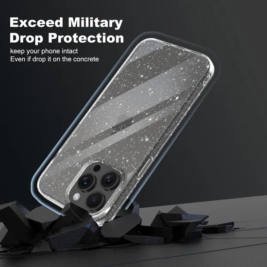 Transparent TPU Lens Protection Phone Case for iPhone 16 15PRO Max 14