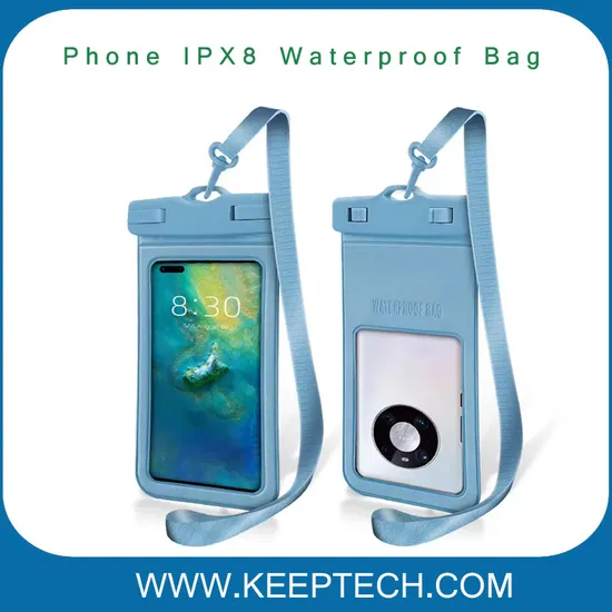 Water Proof Mobile Phone Bag Ipx8 Waterproof Phone Pouch Phone Case with Armband Swimming Phone Bag Diving Phone Case Ipx8