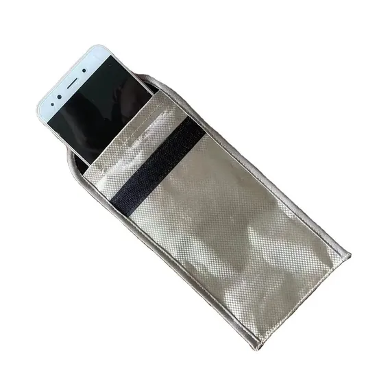 Cost Effective Signal Blocking Copper Nickel Phone Bag for Emf Protection