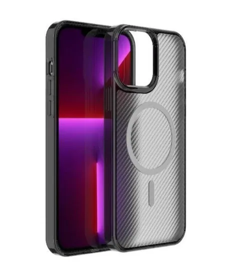 Good Quality Shockproof Magsafe Carbon Firber Phone Case for iPhone 15/14/13 Cell Phone Mobile Phone Accessories Phone Cover