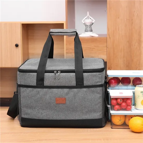 Food Delivery 600d Oxford Cooler Insulated Waterproof Insulated Lunch Cooler Bags