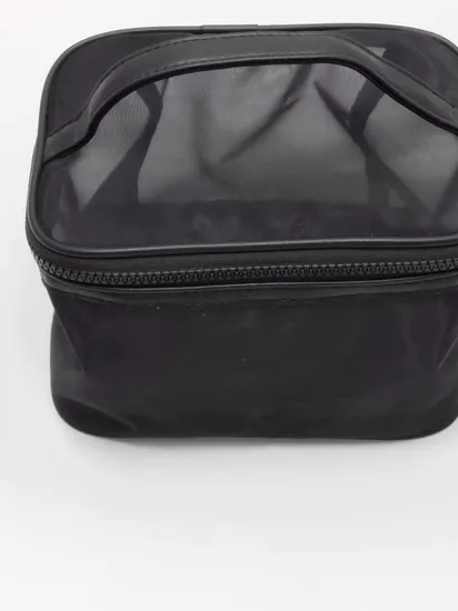 Mesh Single-Layer High-Capacity Makeup Bag