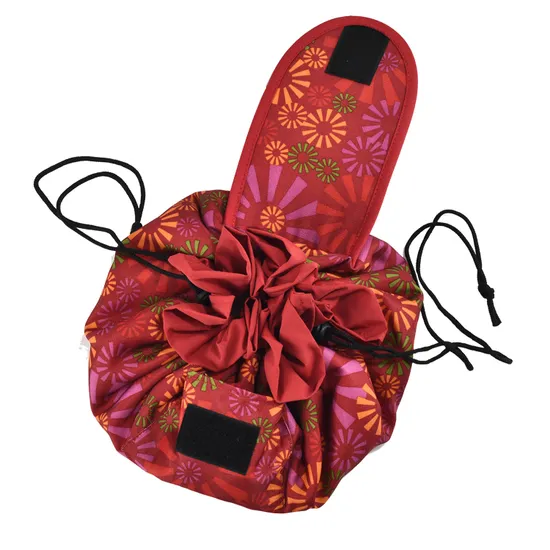 New Design Hot Sell Lazy Makeup Bag Portable Folding Easy