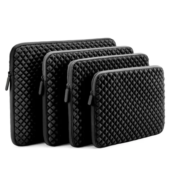 Black Neoprene Handbags Bag Backpack Computer Case Laptop Sleeve Bag (FRT1-158)