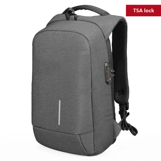 Adf Stylish Tsa Lock Laptop Backpack for Travel and Work Anti-Theft Laptop Backpack
