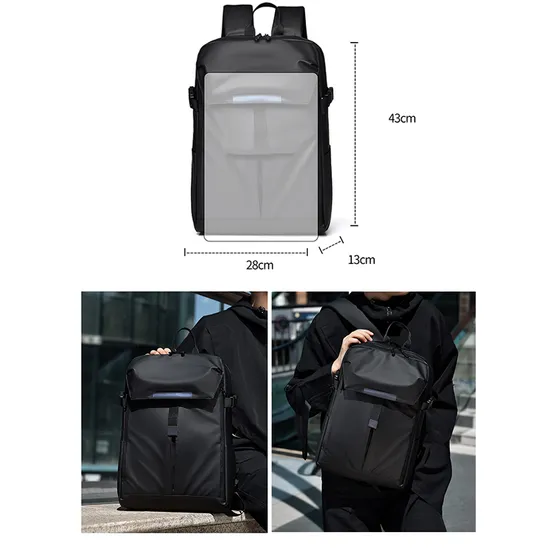 Wholesale Big Capacity Customized Business Laptop Backpack Quality Backpack School Bag