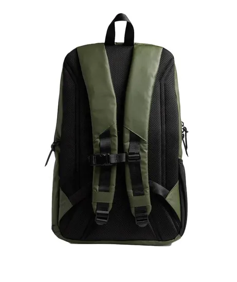 Male Anti Theft Slimline PU Film Coated 600d Laptop Backpack Business Laptop Backpack