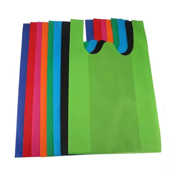 Handbag Shopping Bag Customizable Non-Woven Bag Logo Handled