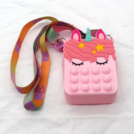 Wholesale Waterproof Silicone Children′ S Messenger Bag