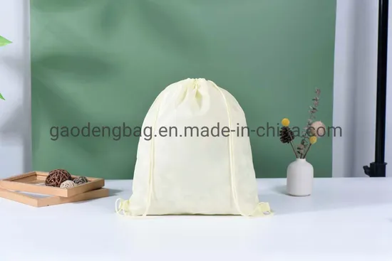 210d Polyester Bag Packing Printing Custom Logo Drawstring Bag