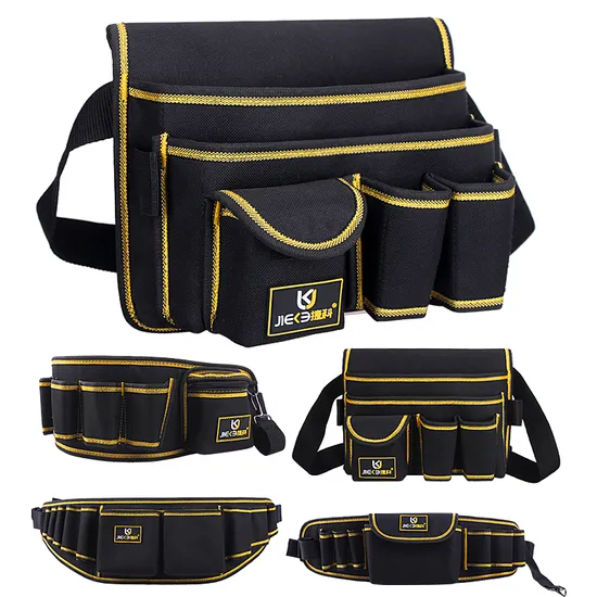 OEM/ODM Customize Oxford Hardware Maintenance Electrician Hand Waist Belt Tool Bag