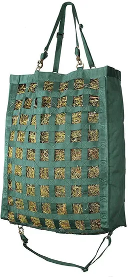 Front Loading 2" Slow Feeder Horse Hay Bag