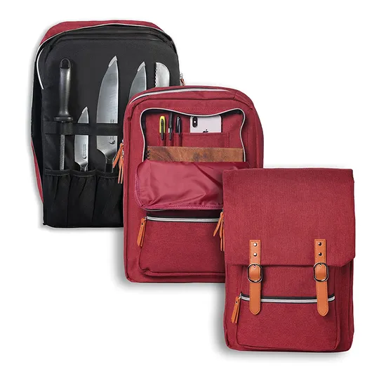 Chef Knife Bag with Zipper Backpack for Knives and Chef Tools