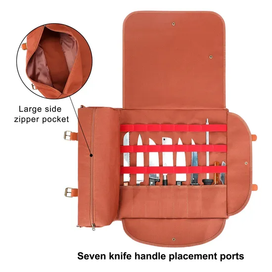 Knife Storage Bag Chef′s Knife Rool Bag