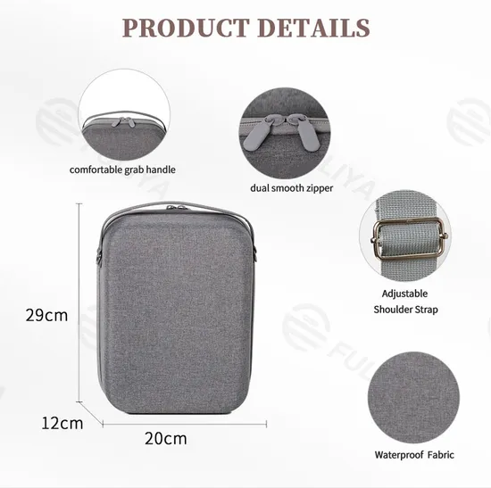 Fuliya Drone Accessories Storage Bags Custom Waterproof Carry on Equipment Bag for Drone