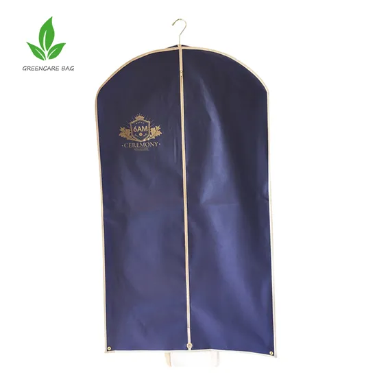 Non-Woven Fabric Waterproof Breathable Customized Garment Ppnw Bag for Mens Suit Bag Clothes Cover