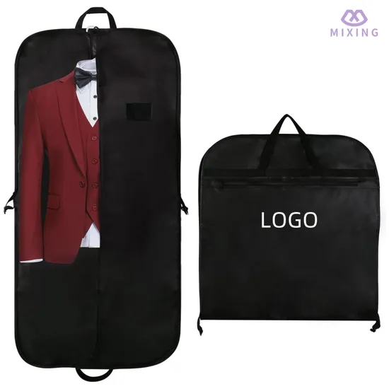 Wholesale High-Quality Non-Woven Fabric Garment Bag Breathable Reusable Suit Cover Bags