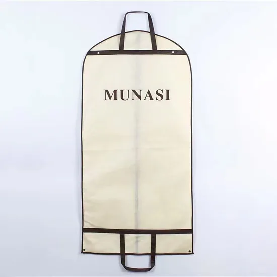 Non Woven Suit Cover with Zip for Abaya