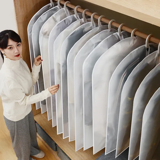 Printed Suit Cover Garment Clothes Dress Bag Made of PEVA