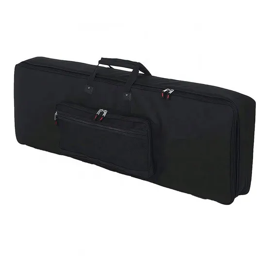 Free Sample OEM Portable Padded Instrument Gig Case Bag Music Keyboard Gag for 61 76 88 Keys Piano 600d Oxford Cloth Musical