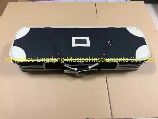 High Grade Oblong Violin Hard Case 1/4-4/4
