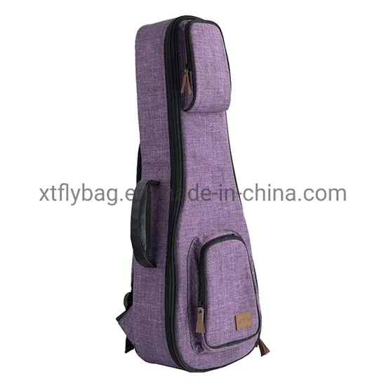 Durable Polyester Instrument Bag Ukulele Case with Padded Concert Ukulele Gig Bag