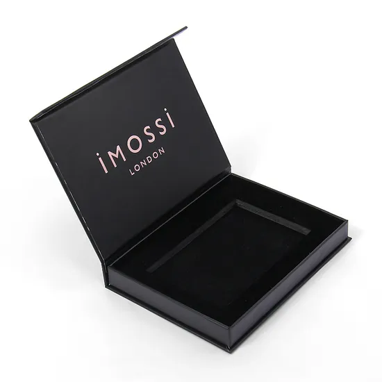 Custom Logo Black Hair Bundle Weave Extension Creative Gift Box and Case Package Wig Boxes Hair Color Packaging Box