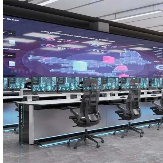 Latest Design Office Furniture Control Room Console Table Monitoring Consoles