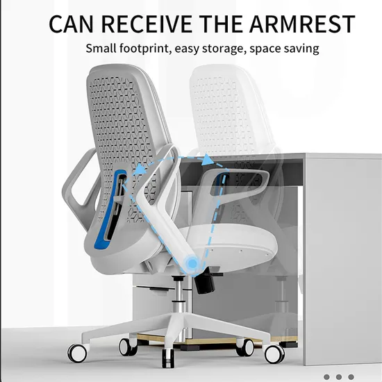 Sample Customization MID Back Executive Modern Ergonomic Office Chairs Mesh Task Office Staff PC Swivel Gaming Adjustable Armrest Office Chair Furniture