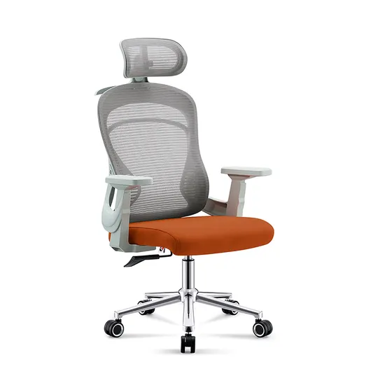 Mesh High Back Chair with Headrest