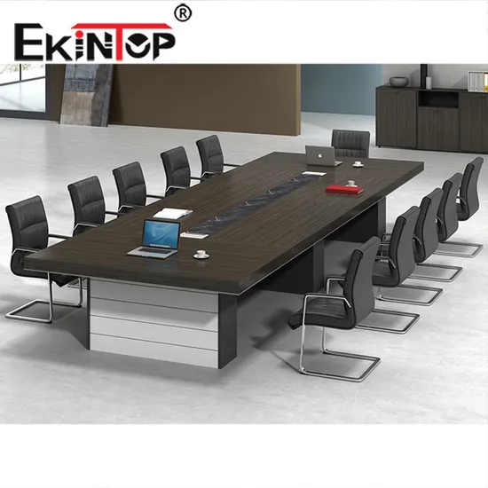 Ekintop Office Furniture Modern Wood Modular Office Board Meeting Conference Room Table