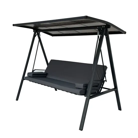 Customized Deluxe Outdoor High End 3 Person Seat Leisure Swing Chair