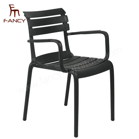 Factory Sale Plastic Armchair Stackable Outdoor Garden Furniture Restaurant Furniture Leisure