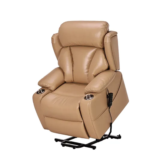 Soft Fabric Recliner with Luxury Heating and Massage Options