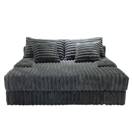 Modern Living Room Furniture High Quality Velet Compressed Sofa Bed Set