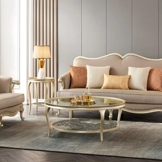 Foshan Home Furniture 1+2+3 Seaters Sectional Living Room Leather Sofa