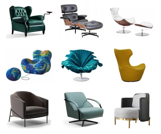 Home Furniture Lounge Sofa Chair Living Room Leisure Chair