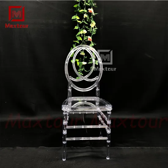 Strong Luxury Chiavari Wedding Event Party Hotel Clear Plastic Phoenix Resin Chair
