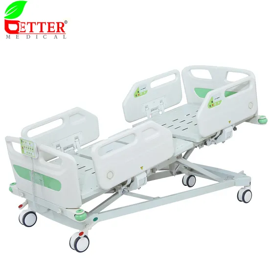 Hospital Furniture 5 Function Electric ICU Hospital Bed for Intensive Care