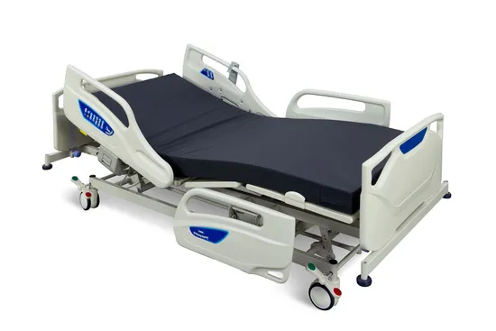 Hospital Furniture, Five Functions ICU Adjustable Electric Nursing Hospital Bed with Ce& ISO