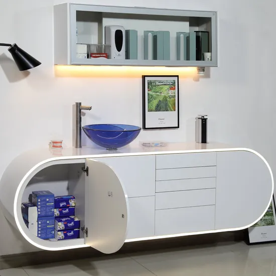 Wall Mount Dental Clinic Cabinet Medical Furniture Dental Office Cabinet with Sink for Sale
