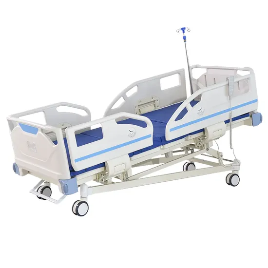 Factory Outlet ICU Bed Electric Hospital Bed Electric 5 Functions Medical Bed CE ISO Verified