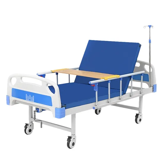 Manufacture Supply Medical Bed Manual Hospital Bed with CE ISO Certificate