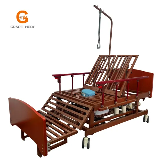 Medical Multifunction Turn Over Care Electric Hospital Nursing Luxury Home Care Bed Comfortable Siting with Toilet