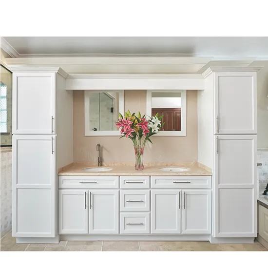 High End Wood Shaker Design Kitchen Cabinet with Lacquering Finished
