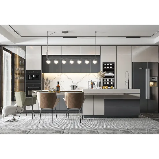 Customized Rotating Corner Carousel Efficient Accessibility Compact Design House Kitchen Furniture Cabinet