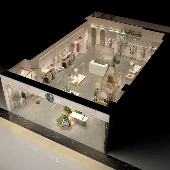 Women Fashion Store Display Design