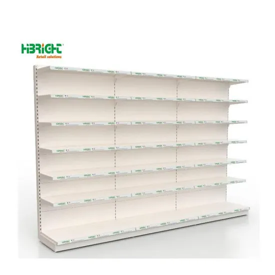 Australian Standard Single-Sided Grocery Store Display Stand for Supermarket Shelving